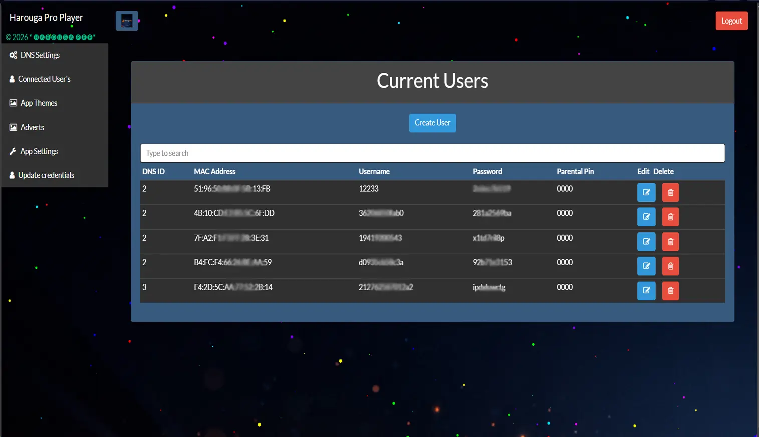 IPTV Panel